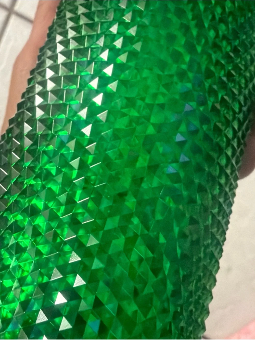 WICKED Green Diamond Tumbler Straw Lid Cup “Unbreakable Bond” Sealed W/Candy NWT